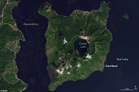 Volcán taal) is a large caldera filled by taal lake in the philippines. Incredible Nasa Images Reveals Ash Damage From The Philippines Taal Volcano Eruption Readsector