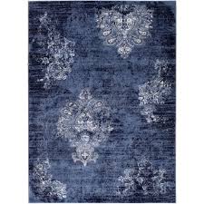 Escher, and is made by. Ladole Rugs Traditional Turkish Polypropylene Indoor Area Rug Carpet In Navy And Ivory 5x7 5 3 X 7 3 160cm X 220cm Best Buy Canada
