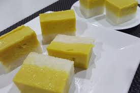 Beras pulut (ikutlah berapa banyak nak makan). Resepi Pulut Durian Kelantan