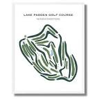 Buy the best printed golf course Lake Padden Golf Course ...