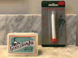 This styptic balm provides an instant solution and stop the bleeding from shaving razor cuts. What S The Difference Between An Alum Block And A Styptic Pencil A Superior Shave