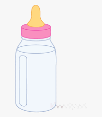 Baby Bottle Pink Clipart Bottles Infant Clip Art Transparent Pink Baby Bottle Clipart Hd Png Download Kindpng