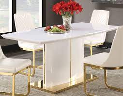 Also set sale alerts and shop exclusive offers only on shopstyle. Cornelia High Gloss White Dining Table Dining Table Chairs White Dining Table Rectangular Dining Table