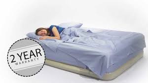 Serta Raised Queen And Twin Air Mattress With External Ac Pump Twin Air Mattress Air Mattress Camping Air Mattress