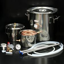 Moonshine recipes for home distilling. 3 Pot 5 Gallon 18l Water Alcohol Wine Distiller Moonshine Still Boiler Stainless Econosuperstore