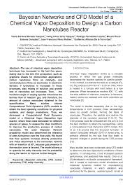 Los juegos panamericanos de lima y la justa. Pdf Bayesian Networks And Cfd Model Of A Chemical Vapor Deposition To Design A Carbon Nanotubes Reactor