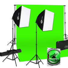 Green Screen Kit For Photography Or Movie Studio Ancient Modern And Future Technology