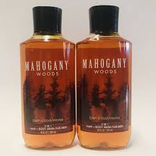 2 Bath Body Works Mahogany Woods For Men 2 In 1 Hair Body Wash Gel 10 Fl Oz Bathbodyworks Bath And Body Works Body Wash Bath And Body