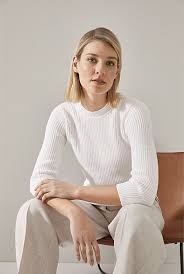 Check out top brands on ebay. Cotton 3 4 Sleeve Knit Knitwear