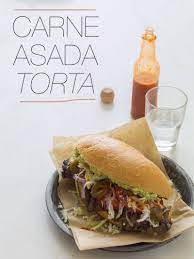 Carne Asada Torta Spoon Fork Bacon Recipe Recipes Mexican Food Recipes Carne Asada