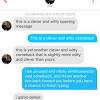 So cheesy tinder pick up lines she has never heard before; 1