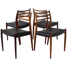 Set Of Four Rosewood Model No 78 Niels Otto Moller Chairs 1stdibs Com Furniture Design Modern Modern Retro Furniture Chair