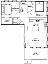 Small home design with affordable building budget. 16x32 Tiny House 16x32h2l 767 Sq Ft Excellent Floor Plans Dream House In 2019 L Shaped House Small Tiny House Small House Plans