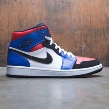 Air Jordan 1 Low White University Red Black Air Jordan 1 Mid Men White Black Hyper Royal University Red Air Jordans Jordan 1 Mid Jordan 1