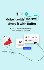 Make It With Canva Share It With Buffer In 2021 Social Media Toolkit Social Media Social Media Channels
