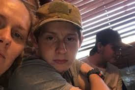 Kansas boy very lucky to survive knife impaling his face