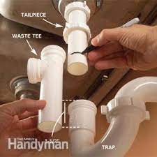 Some sinks feature additional plumbing fixtures, such as hand sprayers and disposals. How To Replace A Kitchen Sink Basket And Old Metal Trap Diy Family Handyman