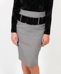Black And White Checkered Pencil Skirt 50s Vtg Black And White Checkered Morgan High Waist Pencil Skirt Wiggle Skirt High Waisted Pencil Skirt Vintage Skirt Pencil Skirt