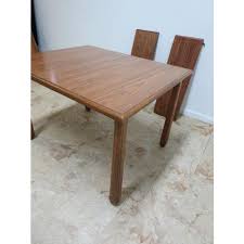 Led ceiling lights d350mm aluminum amp; Brandt Ranch Oak Rustic Lodge Dining Room Work Table Chairish