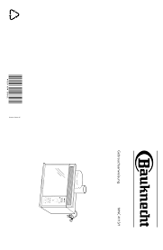 Haben sie die möglichkeit, einen zugang nach außen zu schaffen, ist eine ablufthaube die richtige wahl. Bedienungsanleitung Bauknecht Mnc 4113 Afzuig Seite 1 Von 12 Deutsch