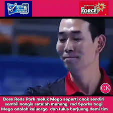 Pelukan Haru Bos Red Sparks 🏐