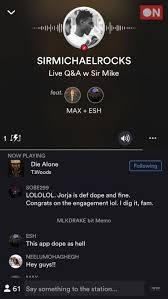 Stationhead Allows Anyone To Become A Streaming Radio Dj With Live Listener Calls Radio Streaming How To Become
