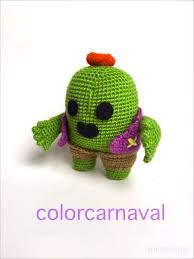 In this video, i made spike of brawlstars. Brawl Stars Spike How To Start Knitting Crochet Patterns Amigurumi Crochet Hats