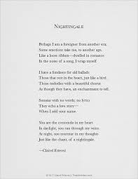 Nightingale A Song Of Romance Poetry Of Love Cool Words Fun Words To Say Poetry