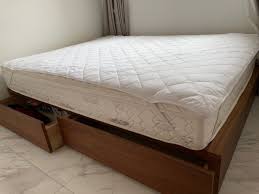 See more ideas about muji bed, bed, bedroom design. Muji Walnut Solid Wood Storage Bed Queen Size Furniture Beds Mattresses On Carousell