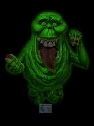 When the ghostbusters come in, they haven't. Ghostbusters Slimer Exclusive Glow In The Dark Life Size Statue 1 1 Scale Figurine Lm Treasures
