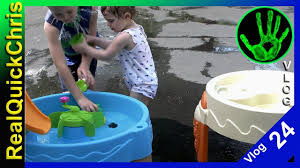 Step 2 Duck Pond Water Table Realquickchris Vlog 24 Water Table Duck Pond Vlogging