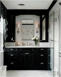 Tips for spectacular bathroom wall cabinets at ikea exclusive on homesaholic home decor. Decorating With Black Centsational Girl Black Cabinets Bathroom White Bathroom Designs Black Bathroom