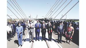 The kazungula bridge officially opened yesterday. Ep55zsw43onxam