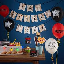 I did most of the cutting out lol! How To Throw A Stranger Things Party Party City