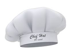 3d Model Cook Chef Hat Cgtrader