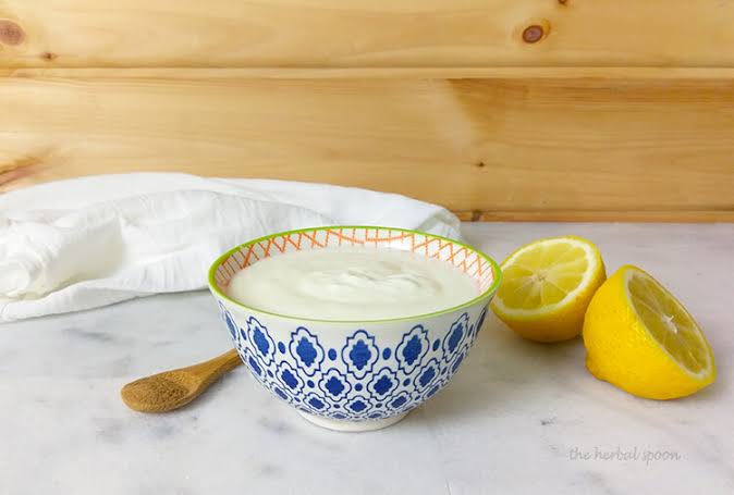 Anti-aging Yogurt Face Mask - The Herbal Spoon