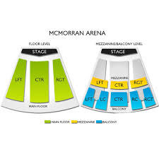 Mcmorran Place Sports And Entertainment Center 2019 Seating