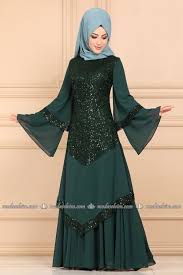 Modaselvim Abiye Volan Kollu Pul Payet Abiye Ech7317 Zumrut Pembe Dantel Elbiseler The Dress Moda Stilleri