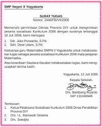 Rangkuman materi bahasa indonesia smp kelas 7 bab 7 surat. 8 Contoh Surat Dinas Resmi Yang Baik Dan Benar Struktur Lengkap