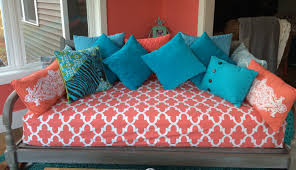 Fitted Daybed Cover In Twin Twin Xl Or Full Mattress Cover Etsy Daybed Covers Mattress Covers Daybed Mattress Cover