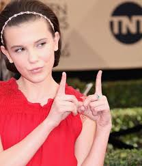 Millie bobby brown made headlines for her amazing portrayal of eleven in the golden globe nominated netflix series stranger things. Millie Bobby Brown Reveals She S Deaf In 1 Ear You Can Talk With Your Face Self