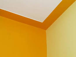 Specs & downloads create your signature edge modular ceiling feature. Edge Room Wall Ceiling Color Combination Yellow White Orange Pikist