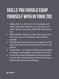 5 Important Skills To Equip Yourself Before Turning 30 Self Improvement Self Improvement Tips Self Help