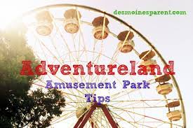 Adventureland Amusement Park Tips Des Moines Parent Kids Attractions Iowa Travel Amusement Park