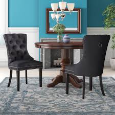 Find the perfect home furnishings at hayneedle, where you can buy online while you explore our room designs and curated looks for tips, ideas & inspiration to help you along the way. Gray Kitchen Dining Chairs You Ll Love In 2021 Wayfair