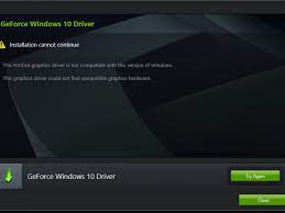 If the file driver was contained in a zip file, unzip the file to a designated location or folder. Fix Nvidia Graphics Driver Not Compatible With This Version Of Windows