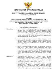 We did not find results for: Sk Kepala Desa Tentang Pengangkatan Kepala Dusun Berdasarkan Nota Camat
