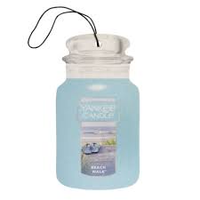 Beach Walk Car Jar Single Paperboard Yankee Candle