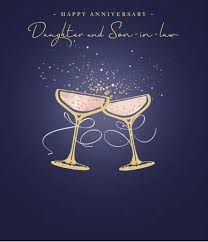 Finally, he's found the love of his life. Uk Greetings Daughter And Son In Law Wedding Anniversary Card Happy Anniversary Card Contemporary Campaign Design Buy Online In India At Desertcart In Productid 165202817