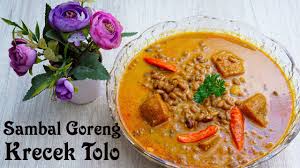 Puyuh kacang tolo 35 balado jengkol 28 jengkol ikan asin 30 tumis. Resep Sayur Kacang Tolo Campur Tahu Telur Puyuh Resep Sambal Goreng Krecek Dengan Kacang Merah Dan Tahu Just Try Taste